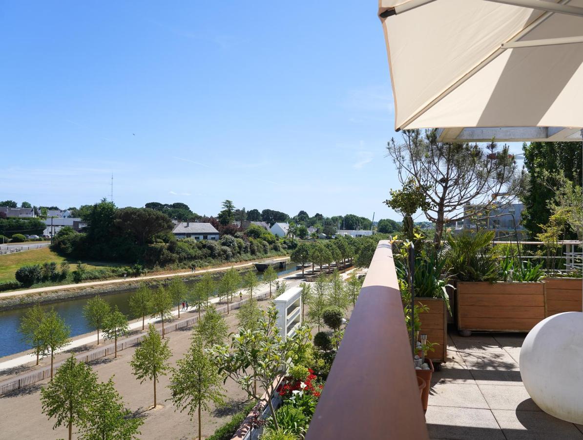 Un Appartement Penthouse D'Exception Sur Le Port De Vannes Exteriör bild